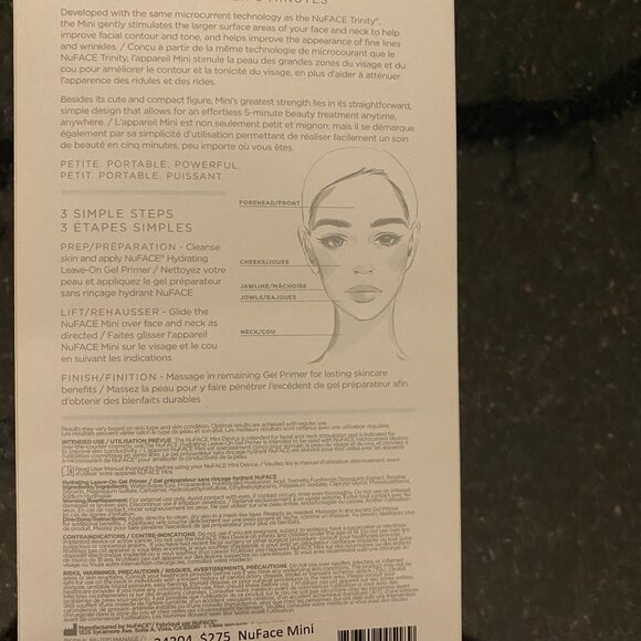 Nu face Mini Petite Facial Toning Device - Picture 6 of 7